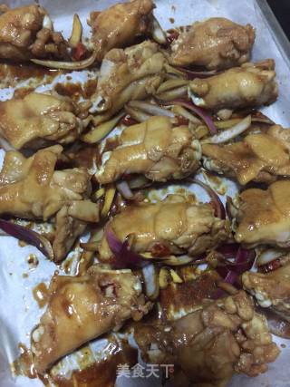 烤鸡翅根的做法步骤：4