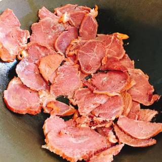 干煸椒盐牛肉的做法步骤：4