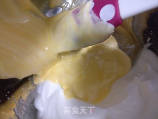 青柠戚风蛋糕的做法步骤：6