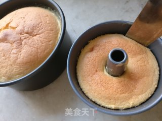 青柠戚风蛋糕的做法步骤：8