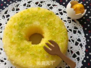 青柠戚风蛋糕的做法步骤：11