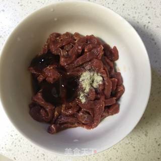 杏鲍菇炒牛肉的做法步骤：6