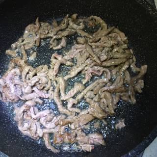 杏鲍菇炒牛肉的做法步骤：16