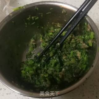 茼蒿菜馄饨的做法步骤：7