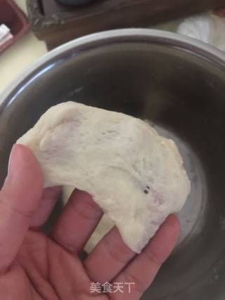 麻薯红豆沙肉松蛋黄酥的做法步骤：15