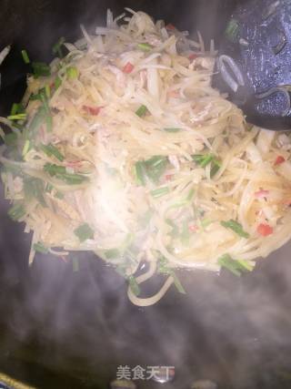 瘦肉萝卜丝的做法步骤：7