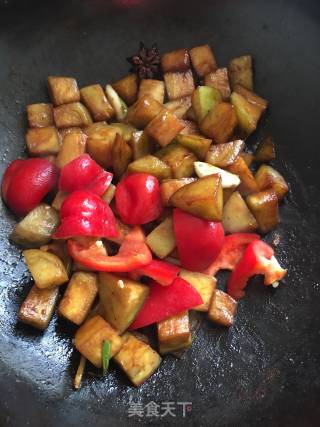 炒茄子的做法步骤：4