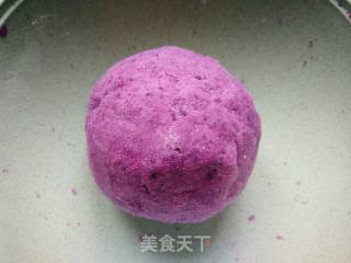 紫薯芝士饼的做法步骤：3