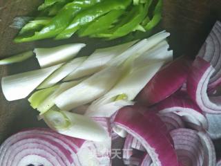 孜然牛肉的做法步骤：2