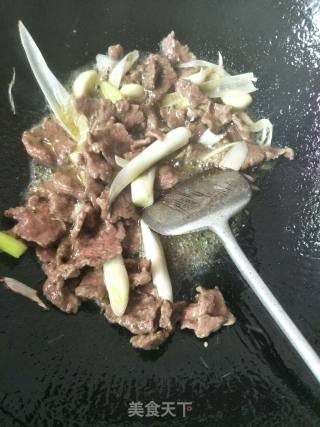 孜然牛肉的做法步骤：6