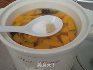 南瓜排骨煲的做法步骤：9