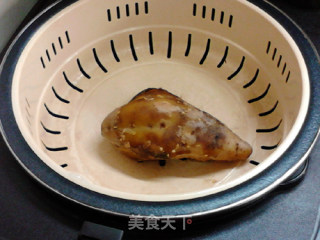 红薯松饼的做法步骤：2