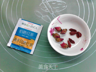 玫瑰佛手风味红茶的做法步骤：1