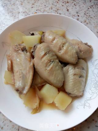 土豆炖鸡翅的做法步骤：8