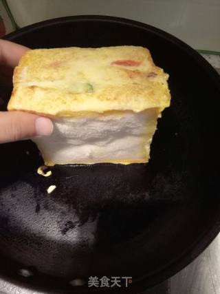 蛋煎三明治的做法步骤：8