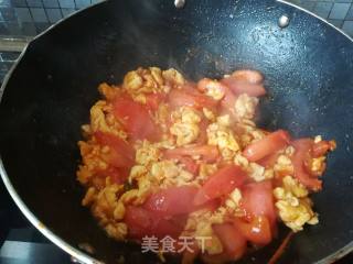 西红柿炒鸡蛋的做法步骤：10