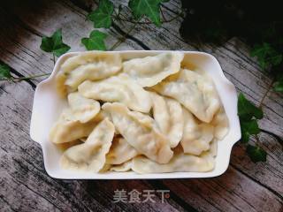 强烈推荐:平菇鸡蛋韭菜素饺的做法步骤：21
