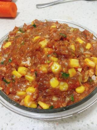 鲜肉玉米馄饨的做法步骤：4