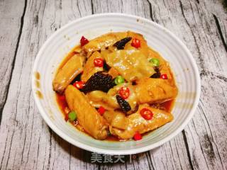 羊肚菌炖鸡翅中的做法步骤：13