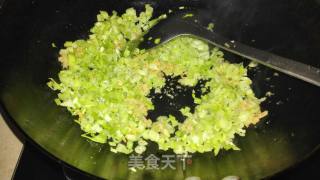 虾米萝卜煎饼的做法步骤：7