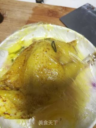 客家糯米封鸡的做法步骤：3