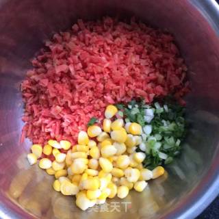 胡萝卜鸡肉饼的做法步骤：3
