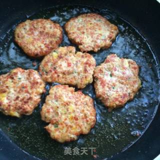 胡萝卜鸡肉饼的做法步骤：11