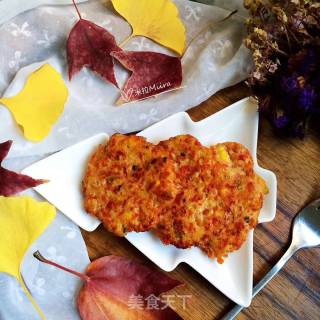 胡萝卜鸡肉饼的做法步骤：14