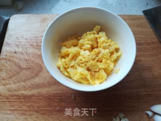 苋菜炒鸡蛋的做法步骤：5