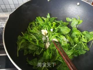 苋菜炒鸡蛋的做法步骤：8