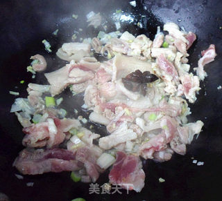 麻蛤扇贝打卤面的做法步骤：6