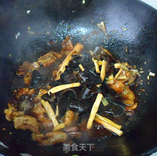 麻蛤扇贝打卤面的做法步骤：8
