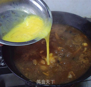 麻蛤扇贝打卤面的做法步骤：11