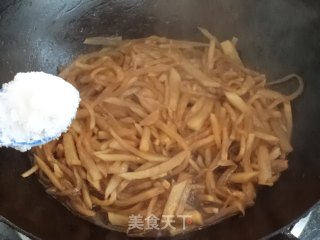 京酱萝卜丝的做法步骤：6