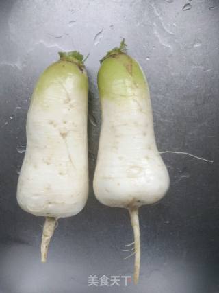 萝卜肉片汤的做法步骤：1