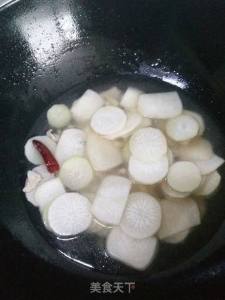 萝卜肉片汤的做法步骤：7