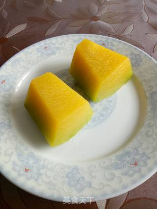 蒸南瓜的做法步骤：4