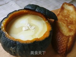 南瓜浓汤的做法步骤：9