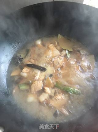 豆猪肉豆角焖饭的做法步骤：8