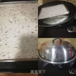 香煎萝卜糕的做法步骤：6