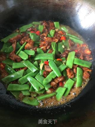 牛肉焖豆角的做法步骤：5
