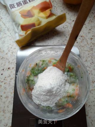 宝宝辅食#西兰花鸡蛋鱼糕的做法步骤：6