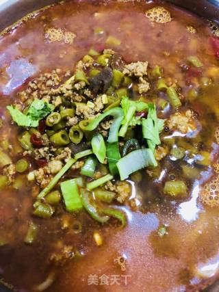 肉末酸豆角米粉的做法步骤：6