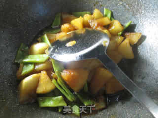 油豆角烧萝卜的做法步骤：10