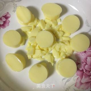 玉子虾仁的做法步骤：5