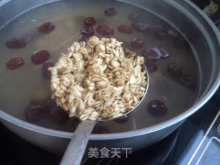 燕麦红枣莲子羹的做法步骤：6