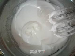香蕉戚风蛋糕的做法步骤：7