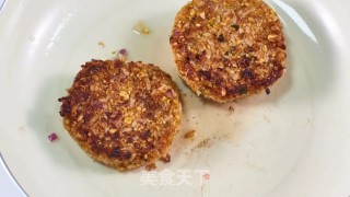 鹰嘴豆素汉堡的做法步骤：5