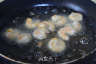 香菌焗虾仁的做法步骤：3