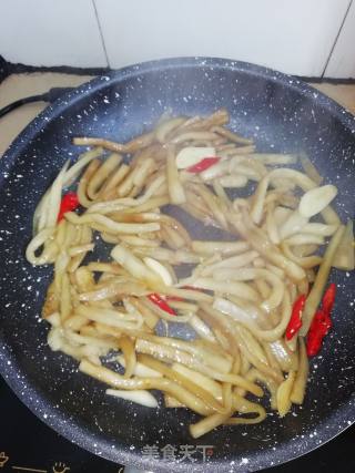素炒茄条的做法步骤：3